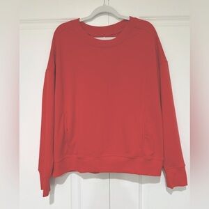 APANA Crewneck Yoga Lightweight Sweatshirt NWOT SZ XL with pockets
